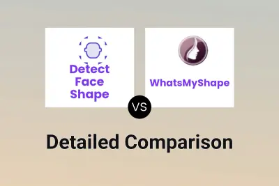 Detect Face Shape vs WhatsMyShape