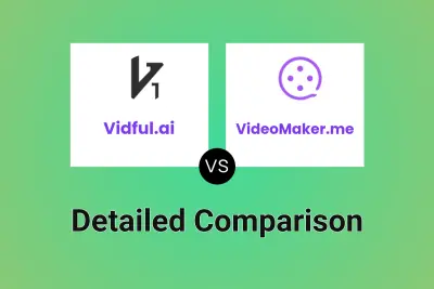 Vidful.ai vs VideoMaker.me Detailed comparison features, price