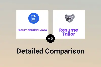 resumebuildai.com vs Resume Tailor