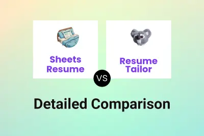 Sheets Resume vs Resume Tailor