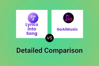 Lyrics into Song vs GoAiMusic