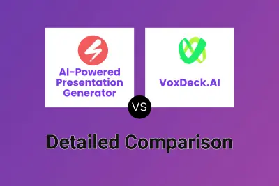 AI-Powered Presentation Generator vs VoxDeck.AI