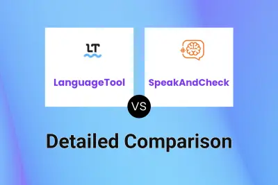 LanguageTool vs SpeakAndCheck