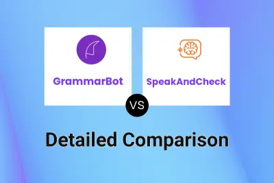 GrammarBot vs SpeakAndCheck