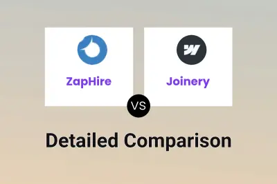 ZapHire vs Joinery Detailed comparison features, price