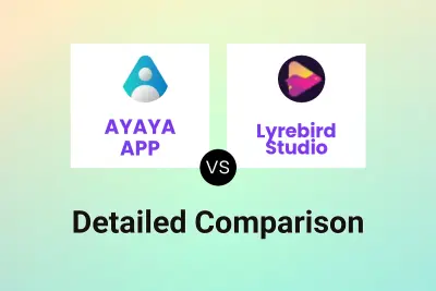 AYAYA APP vs Lyrebird Studio