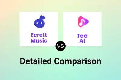 Ecrett Music vs Tad AI Detailed comparison features, price