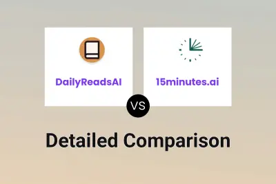 DailyReadsAI vs 15minutes.ai