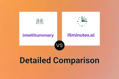 intelliSummary vs 15minutes.ai