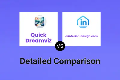 Quick Dreamviz vs aiinterior-design.com