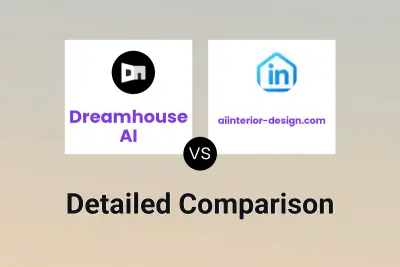 Dreamhouse AI vs aiinterior-design.com