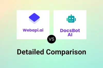 Webapi.ai vs DocsBot AI Detailed comparison features, price