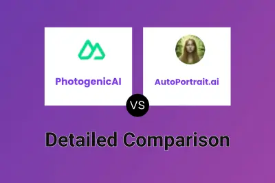 PhotogenicAI vs AutoPortrait.ai Detailed comparison features, price