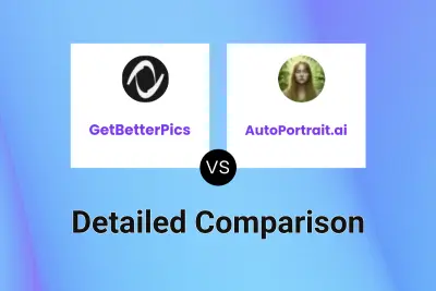 GetBetterPics vs AutoPortrait.ai Detailed comparison features, price