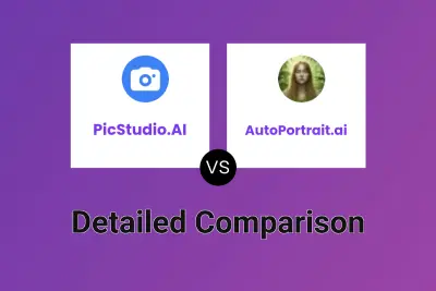 PicStudio.AI vs AutoPortrait.ai Detailed comparison features, price