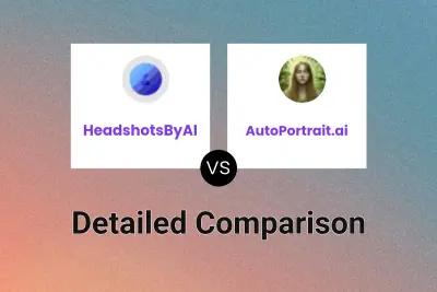 HeadshotsByAI vs AutoPortrait.ai Detailed comparison features, price