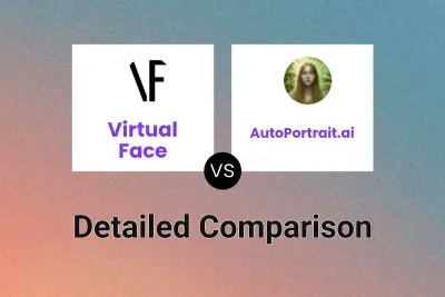 Virtual Face vs AutoPortrait.ai Detailed comparison features, price