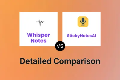 Whisper Notes vs StickyNotesAI