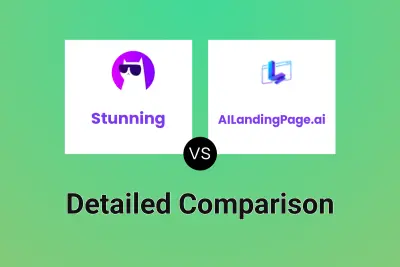 Stunning vs AILandingPage.ai