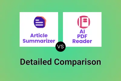Article Summarizer vs AI PDF Reader