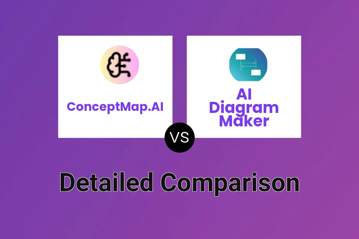 ConceptMap.AI vs AI Diagram Maker Detailed comparison features, price