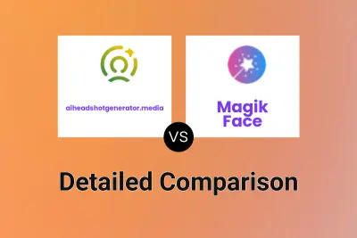 aiheadshotgenerator.media vs Magik Face
