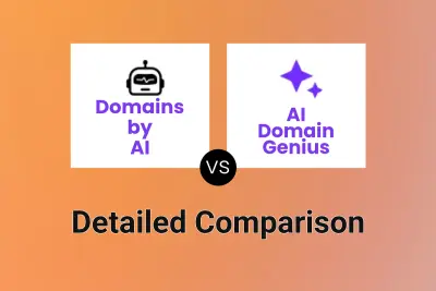 Domains by AI vs AI Domain Genius Detailed comparison features, price