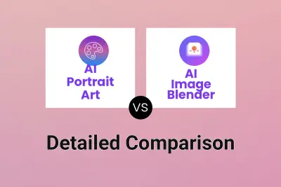 AI Portrait Art vs AI Image Blender