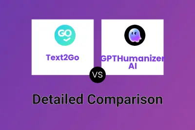 Text2Go vs GPTHumanizer AI