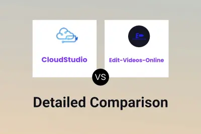 CloudStudio vs Edit-Videos-Online Detailed comparison features, price