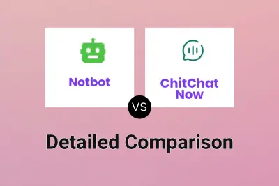 Notbot vs ChitChat Now Detailed comparison features, price