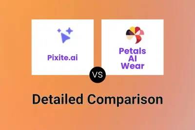 Pixite.ai vs Petals AI Wear Detailed comparison features, price