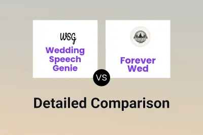 Wedding Speech Genie vs Forever Wed Detailed comparison features, price