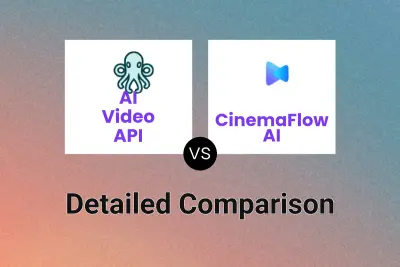 AI Video API vs CinemaFlow AI Detailed comparison features, price