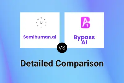 Semihuman.ai vs Bypass AI Detailed comparison features, price