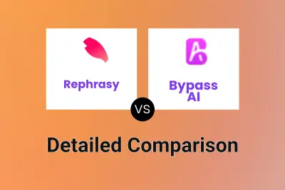 Rephrasy vs Bypass AI Detailed comparison features, price