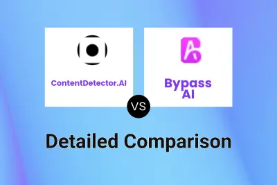 ContentDetector.AI vs Bypass AI Detailed comparison features, price