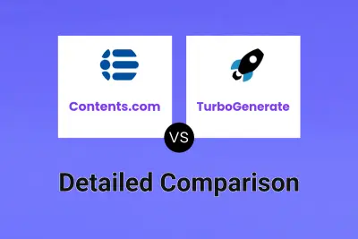 Contents.com vs TurboGenerate Detailed comparison features, price