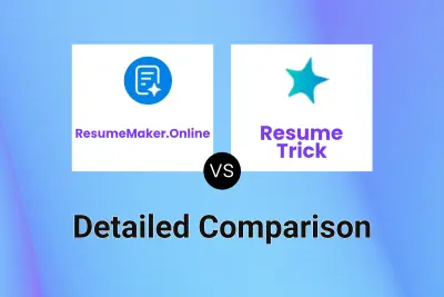 ResumeMaker.Online vs Resume Trick Detailed comparison features, price