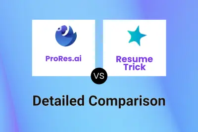 ProRes.ai vs Resume Trick Detailed comparison features, price