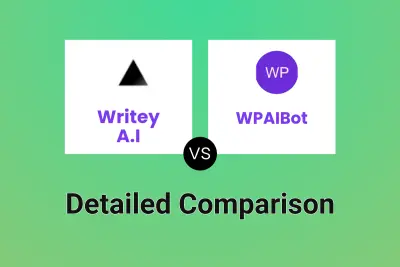 Writey A.I vs WPAIBot Detailed comparison features, price