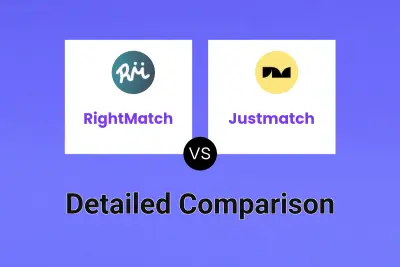 RightMatch vs Justmatch Detailed comparison features, price