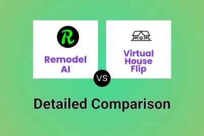 Remodel AI vs Virtual House Flip Detailed comparison features, price