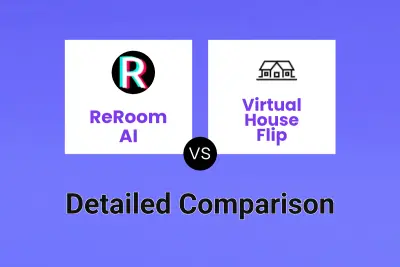 ReRoom AI vs Virtual House Flip Detailed comparison features, price