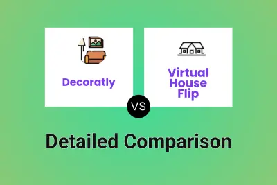 Decoratly vs Virtual House Flip Detailed comparison features, price