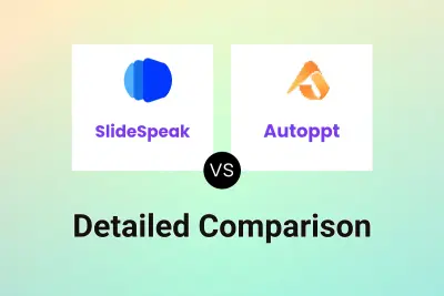 SlideSpeak vs Autoppt Detailed comparison features, price