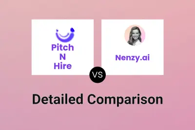 Pitch N Hire vs Nenzy.ai Detailed comparison features, price