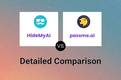 HideMyAI vs passme.ai Detailed comparison features, price