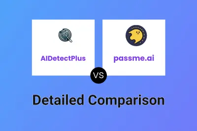 AIDetectPlus vs passme.ai Detailed comparison features, price