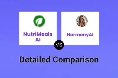 NutriMeals AI vs HarmonyAI Detailed comparison features, price